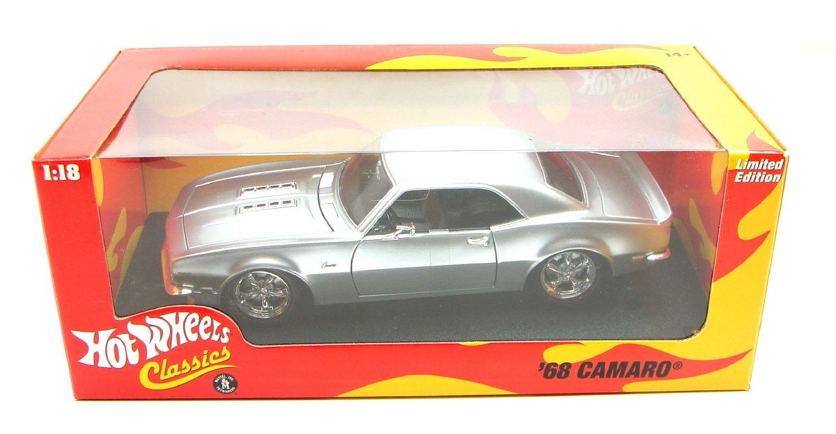 hot wheels camaro 1968