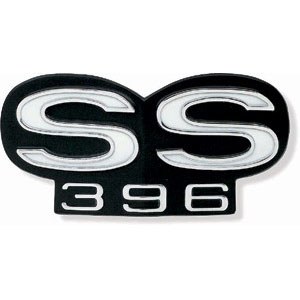 1967 1968 Camaro SS 396 Grille Emblem - 1967, 1968, 1969 Camaro Parts ...