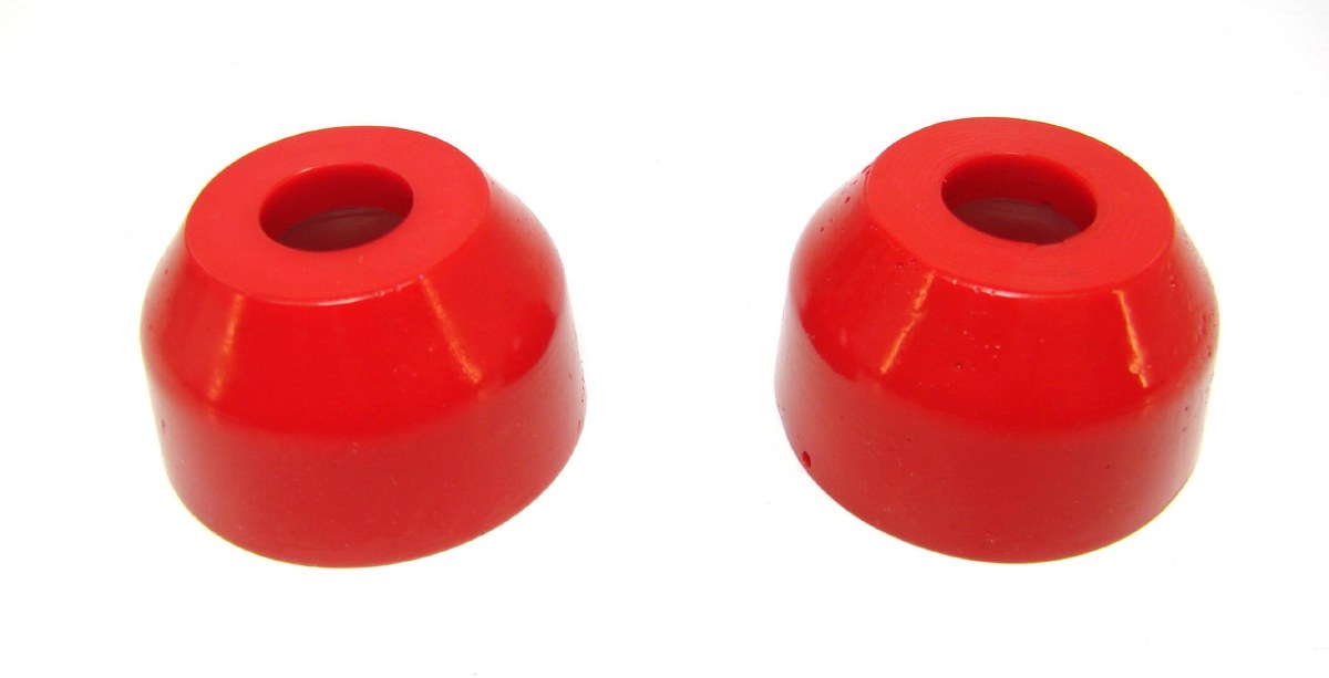 19671981 Camaro Firebird Nova Urethane Inner & Outer Tie Rod Boots Red Pair 1967, 1968, 1969