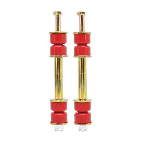 67 68 69 Camaro Firebird Nova Urethane Front Sway Bar End Link Kit Red