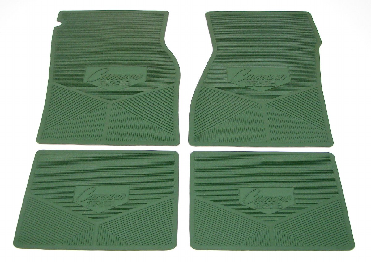 Camaro rubber deals floor mats