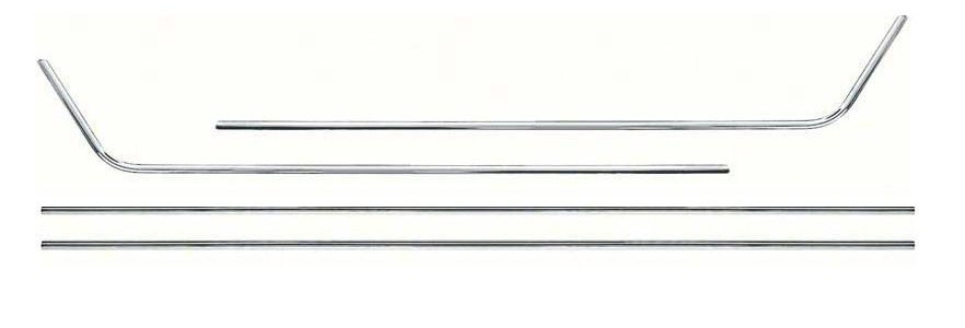 1968 1969 Camaro Deluxe Door Panel Chrome Molding Kit 1967 1968