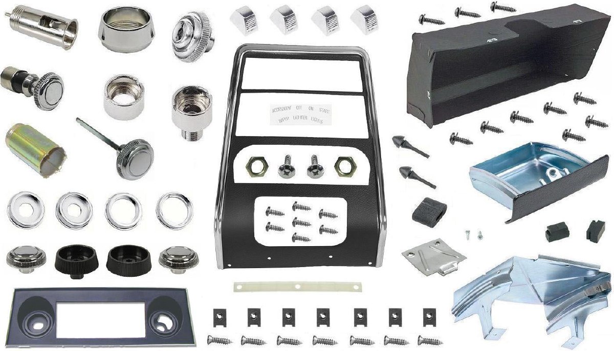 1967 Camaro Dashboard Restoration Parts Kit w/Air Conditioning