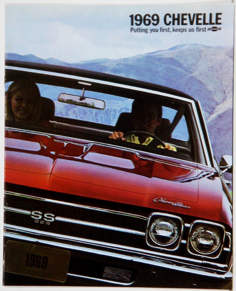 1969 Chevelle Dealer Showroom Sales Brochure OE Quality! 1967, 1968