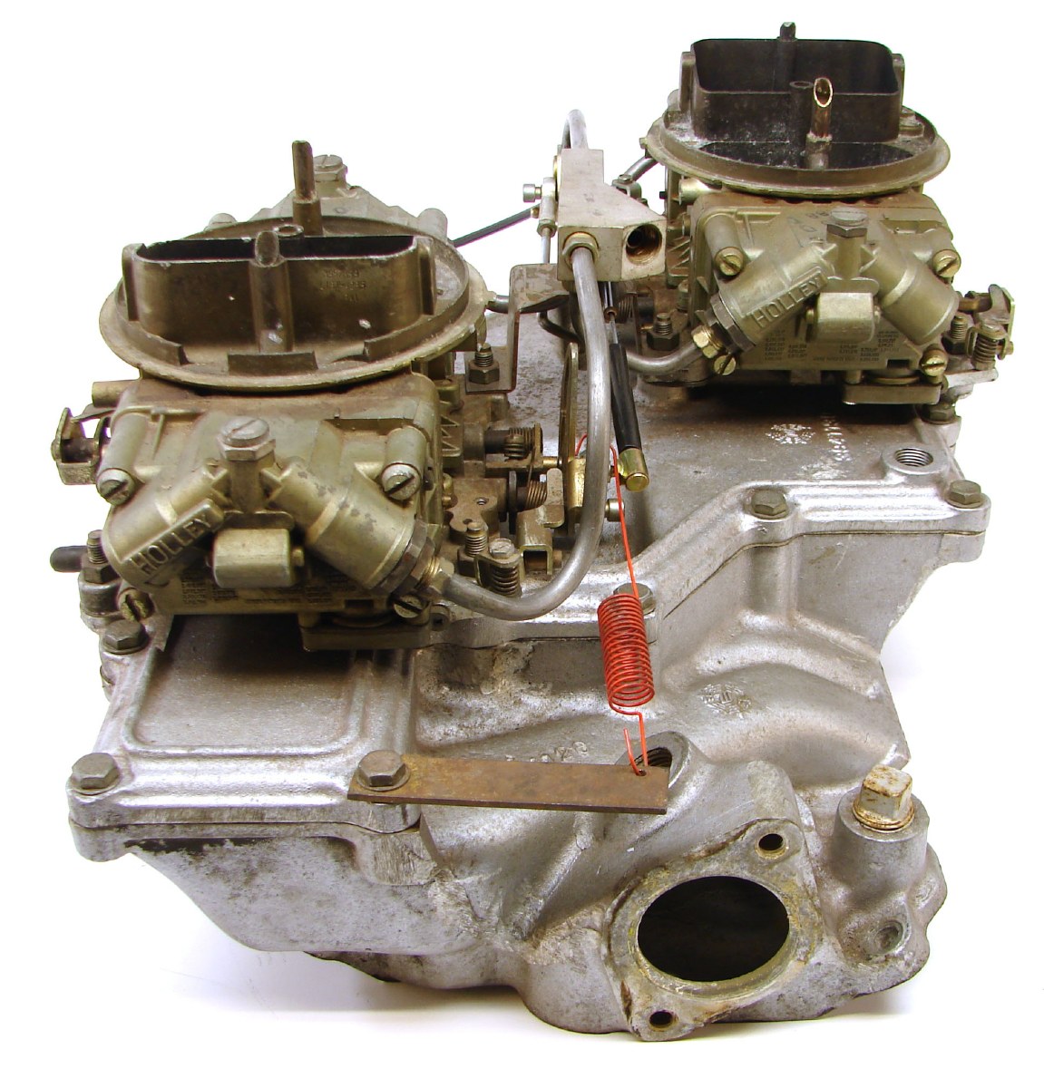 1968 1969 Camaro 302 Z 28 Crossram Intake Manifold Carburetor Set Up Original GM