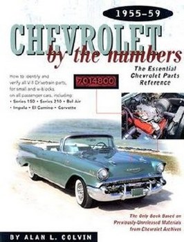 1955-1959 Camaro Chevelle Nova Full Size  Chevrolet By The Numbers