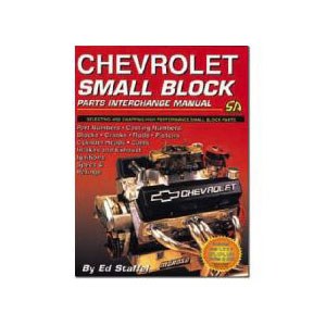 1964-1974 Camaro Chevelle Corvette Nova  Chevrolet SB Parts Interchange Manual