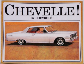 1964 Chevelle Dealer Showroom Sales Brochure  OE Quality!