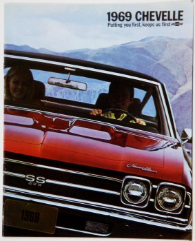 1969 Chevelle Dealer Showroom Sales Brochure  OE Quality!