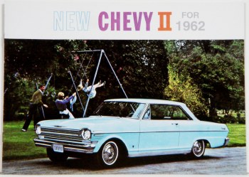 1962 Chevy II Nova Dealer Showroom Sales Brochure  OE Quality!