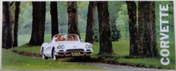 1960 Corvette Dealer Showroom Sales Brochure  OE Quality!