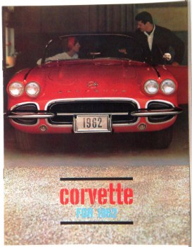 1962 Corvette Dealer Showroom Sales Brochure  OE Quality!