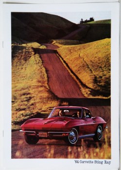 1964 Corvette Dealer Showroom Sales Brochure  OE Quality!