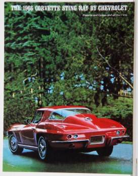 1966 Corvette Dealer Showroom Sales Brochure  OE Quality!