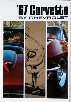 1967 Corvette Dealer Showroom Sales Brochure  OE Quality!