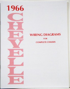 1966 Chevelle Factory Wiring Diagram Manual