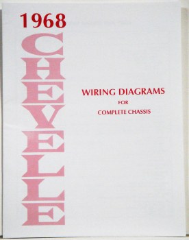 1968 Chevelle Factory Wiring Diagram Manual