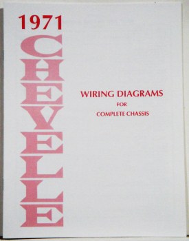 1971 Chevelle Factory Wiring Diagram Manual