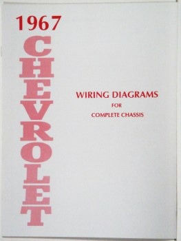 1967 Full Size Chevrolet Factory Wiring Diagram Manual