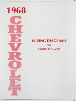 1968 Full Size Chevrolet Factory Wiring Diagram Manual