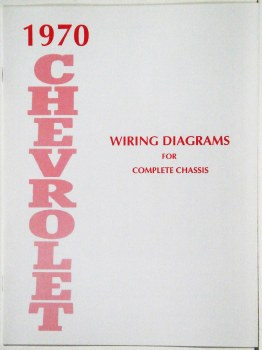 1970 Full Size Chevrolet Factory Wiring Diagram Manual