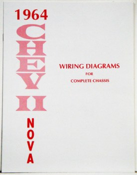 1964 Chevy II Nova Factory Wiring Diagram Manual