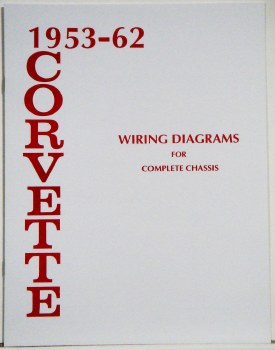 1953-1962 Corvette Factory Wiring Diagram Manual