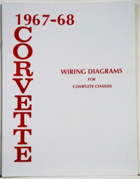 1967 1968 Corvette Factory Wiring Diagram Manual