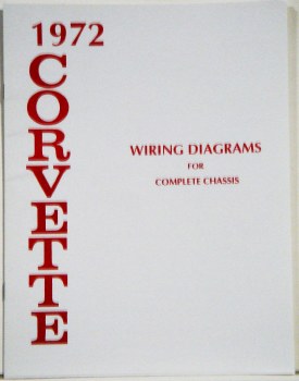1972 Corvette Factory Wiring Diagram Manual