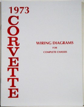 1973 Corvette Factory Wiring Diagram Manual