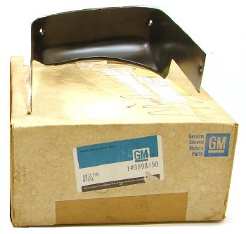 1967 1968 Camaro NOS Rally Sport Headlamp Bezel RH GM Part# 3898150