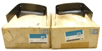 1967 1968 Camaro NOS RS Headlamp Bezels GM Part# 3898149 &amp; 3898150 Pair