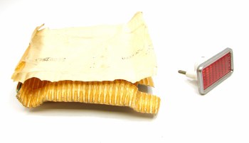 1968 Camaro NOS Rear Side Marker Lamp Lens GM Part# 916632