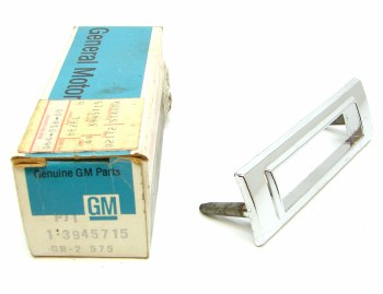 1969 Camaro NOS Front Side Marker Chrome Bezel Original GM Part# 3945715