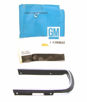 1967 1968 Camaro NOS RS Headlight Door Molding LH Original GM Part# 3919155