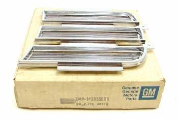 1969 Camaro NOS RS Headlight Inner Chrome Door LH GM Part# 3958005