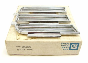 1969 Camaro NOS RS Headlight Inner Chrome Door RH GM Part# 3958006