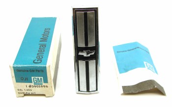 1967 Camaro NOS Standard Bowtie Center Grille Emblem GM Part# 3902894