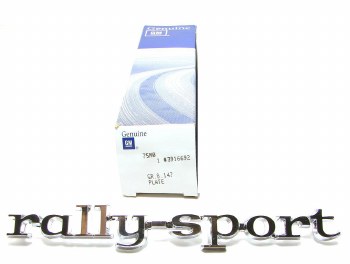 1968 Camaro NOS RS Rally Sport Front Fender Emblem GM Part# 3916692
