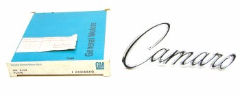 1968 1969 Camaro NOS Camaro Front Fender Emblem Original GM Part# 3916660