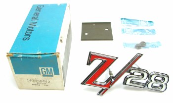 1969 Camaro NOS  Z/28 Grille Emblem Original GM Part# 3958642