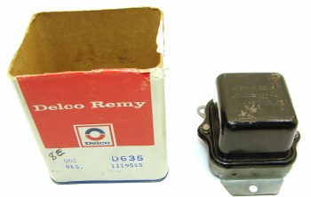 1968 Camaro Corvette Chevelle Nova  NOS Voltage Regulator 1119515 Dated 8E