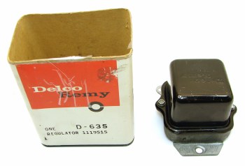 1968 1969 Camaro Corvette Chevelle Nova  NOS Voltage Regulator 1119515 Dated 8M
