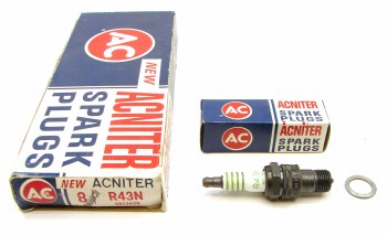 1969 1970 Camaro Chevelle Nova Full Size NOS AC Delco Acniter R43N Spark Plugs