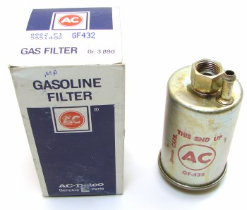 1969 1970 Camaro Chevelle Nova Full Size NOS GF-432 Fuel Filter GM Part# 5651480