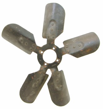 1966 1967 1968 Camaro Chevelle Nova  5 Blade Fan 4 Rivet w/Small Hole GM# 3789562