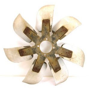 1969 Camaro Chevelle Nova 7 Blade Fan Assembly GM #3947772  Dated G-69