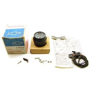 1967 Camaro NOS Console Mounted Assy Clock Kit Genuine GM Part# 987035