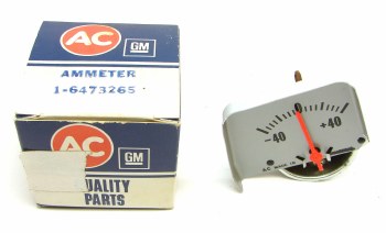1968 1969 Camaro NOS Console Amp Gauge Original GM Part# 6473265