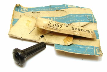 1967 1968 Camaro Chevelle  NOS Turn Signal Lever Knob Black GM Part# 3898283